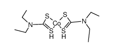 Cobalt(2+) bis(diethylcarbamodithioate) picture