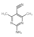 2-氨基-4,6-二甲基嘧啶-5-腈图片