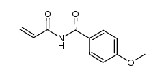 N-acryloylbenzamide结构式