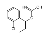 Carbamic acid o-chloro-α-ethylbenzyl ester结构式