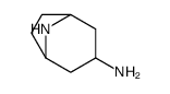 (3-ENDO)-8-AZABICYCLO[3.2.1]OCTAN-3-AMINE结构式