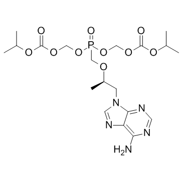 Tenofovir disoproxil Structure