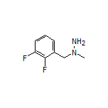 1-(2,3-二氟苄基)-1-甲基肼结构式