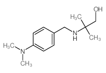 1-Propanol,2-[[[4-(dimethylamino)phenyl]methyl]amino]-2-methyl- structure