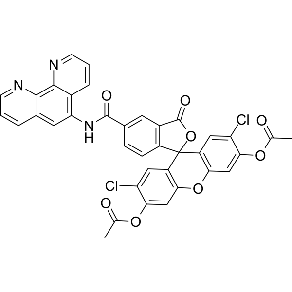 Phen Green SK diacetate Structure