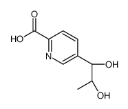 5-[(1S,2S)-1,2-dihydroxypropyl]pyridine-2-carboxylic acid结构式