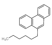 9-HEXYL-PHENANTHRENE结构式