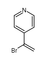 4-(1'-bromoethenyl)pyridine结构式