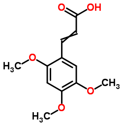 2,4,5-三甲氧基肉桂酸图片