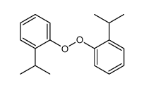 1-propan-2-yl-2-(2-propan-2-ylphenyl)peroxybenzene结构式