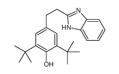 4-[2-(1H-benzimidazol-2-yl)ethyl]-2,6-ditert-butylphenol Structure