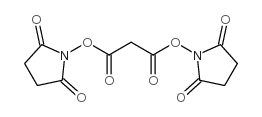 Di(N-succinimidyl) malonate structure