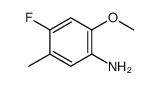 Benzenamine, 4-fluoro-2-methoxy-5-methyl- (9CI) picture