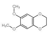 6,7-Dimethoxy-1,4-benzodioxan结构式