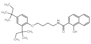 1-HYDROXY-N-[4-(2,4-DI-TERT-PENTYLPHENOXY)BUTYL]-2-NAPHTHAMIDE picture