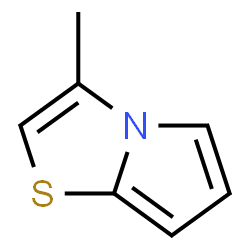 Pyrrolo[2,1-b]thiazole, 3-methyl- (9CI)结构式