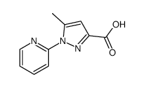 5-methyl-1-pyridin-2-yl-1H-pyrazole-3-carboxylic acid图片