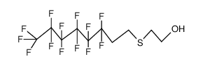 2-[(3,3,4,4,5,5,6,6,7,7,8,8,8-tridecafluorooctyl)sulfanyl]ethanol Structure