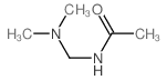 N-Dimethylaminomethyl-acetamid [German] Structure