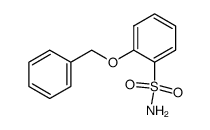 2-benzyloxy-benzenesulfonic acid amide Structure