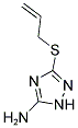 3-(ALLYLTHIO)-1H-1,2,4-TRIAZOL-5-AMINE Structure