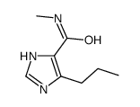 N-methyl-5-propyl-1H-imidazole-4-carboxamide Structure