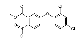 ethyl 5-(2,4-dichlorophenoxy)-2-nitrobenzoate结构式