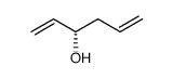 (3S)-1,5-hexadien-3-ol结构式