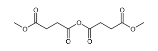 3,3'-Dimethoxycarbonylpropanoic anhydride Structure