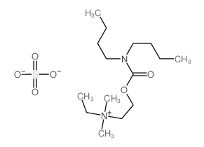 DI-n-BUTYL-CARBAMYLCHOLINE SULFATE结构式