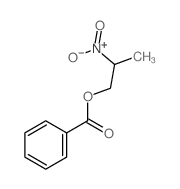 1-Propanol,2-nitro-, 1-benzoate结构式