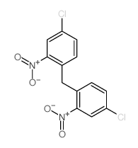 1-chloro-4-[(4-chloro-3-nitro-phenyl)methyl]-2-nitro-benzene结构式