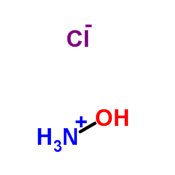 Hydroxyamine hydrochloride Structure