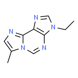 3H-Imidazo[2,1-i]purine,3-ethyl-7-methyl-(9CI) structure