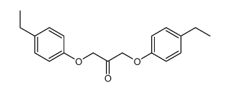 1,3-bis(4-ethylphenoxy)propan-2-one Structure