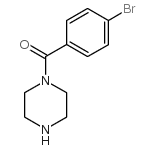 (4-BROMOPHENYL)(PIPERAZIN-1-YL) METHANONE结构式