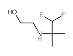 2-[(1,1-difluoro-2-methylpropan-2-yl)amino]ethanol结构式