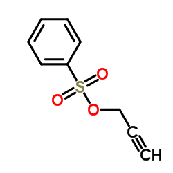 Propargyl benzenesulfonate Structure