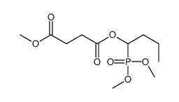 4-O-(1-dimethoxyphosphorylbutyl) 1-O-methyl butanedioate Structure