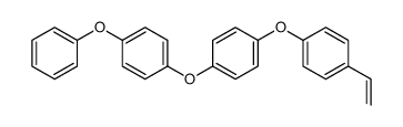 1-ethenyl-4-[4-(4-phenoxyphenoxy)phenoxy]benzene Structure