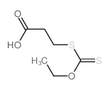 Propanoic acid,3-[(ethoxythioxomethyl)thio]- picture