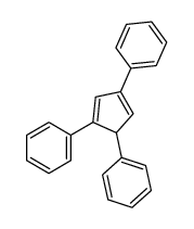 1,3-Cyclopentadiene,1,3,5-triphenyl- (8CI)结构式