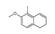 6-methoxy-5-methyl-1,2-dihydronaphthalene Structure