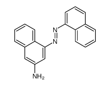 4-(naphthalen-1-yldiazenyl)naphthalen-2-amine结构式