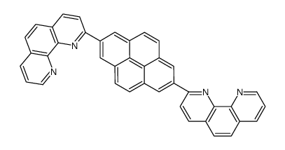 2-[7-(1,10-phenanthrolin-2-yl)pyren-2-yl]-1,10-phenanthroline Structure