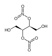 (2S,3S)-2,3-Bis(nitrooxy)butane-1,4-diol Structure