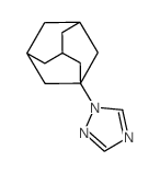 1H-1,2,4-Triazole,1-tricyclo[3.3.1.13,7]dec-1-yl- Structure