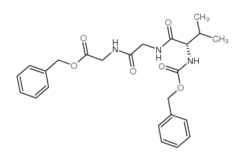 Z-Val-Gly-Gly-OBzl Structure