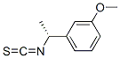 (R)-(-)-1-(3-甲氧基苯基)乙基硫异氰酸酯结构式