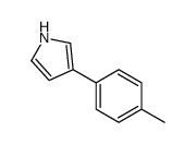 3-(4-methylphenyl)-1H-pyrrole结构式